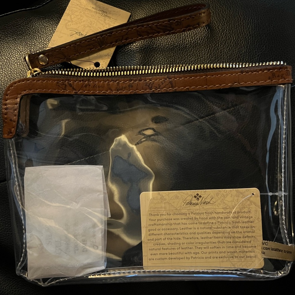 Clear Patricia Nash bag